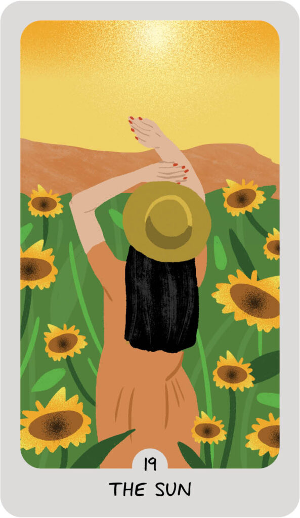 The Sun - Major Arcana Card
