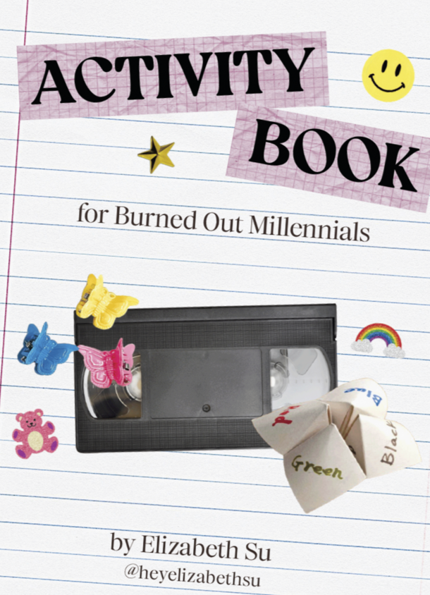 Activity book for millenials 